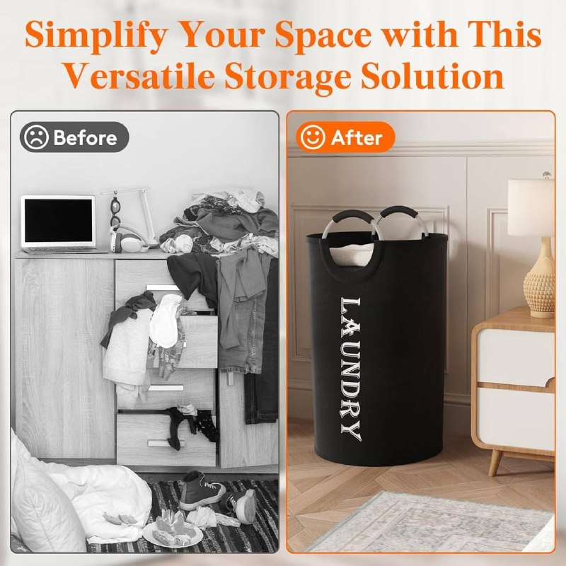 Laundry Basket 90L