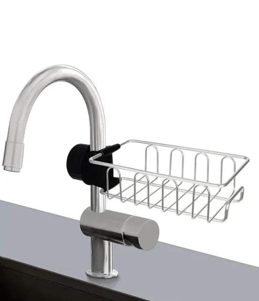 Kitchen Sink Organiser Rack Soap Stand for Sink Sponge Holder